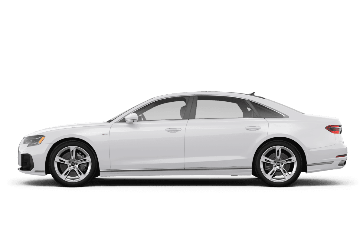 Audi A8 L  - Side view Audi A8 L  - Side view
