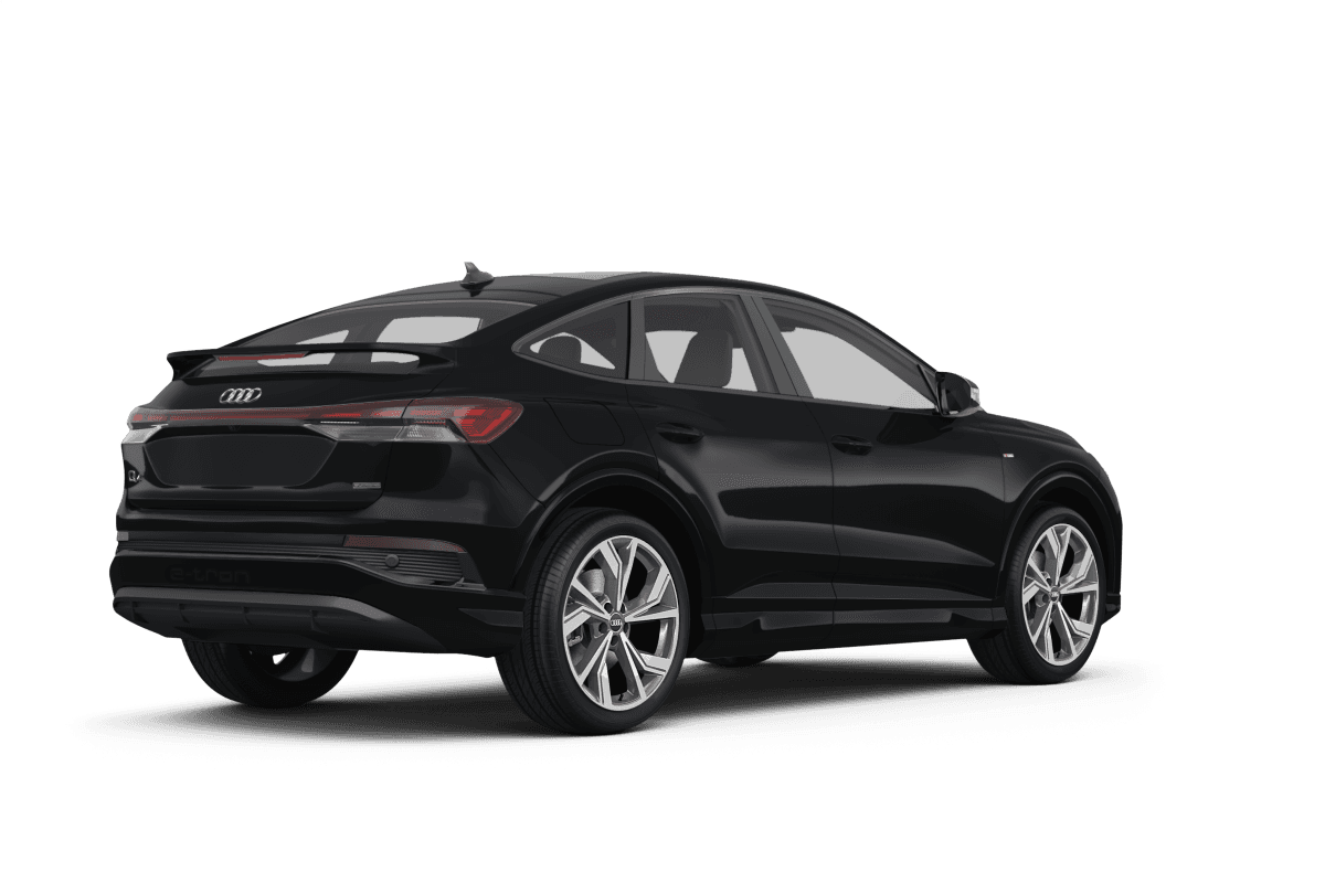Audi Q4 e-tron Sportback  - Back view Audi Q4 e-tron Sportback  - Back view