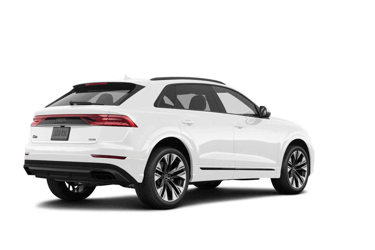 Audi Q8  - Back view Audi Q8  - Back view