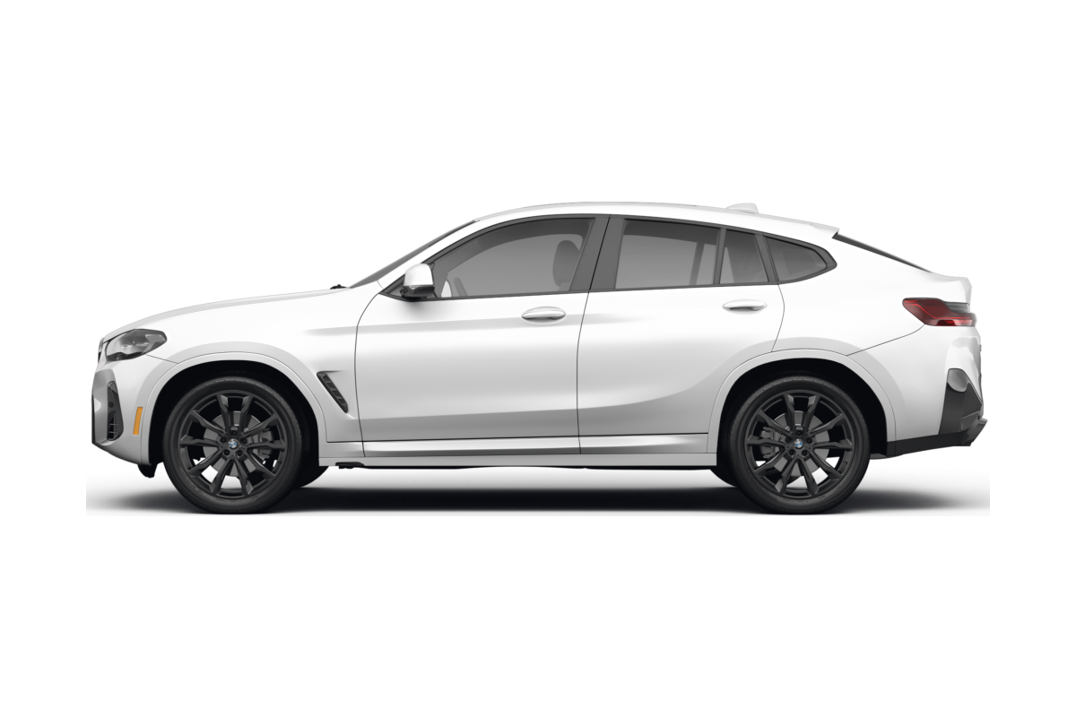 BMW X4 - Side view BMW X4 - Side view